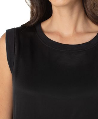 Women's Sleeveless Boat-Neck