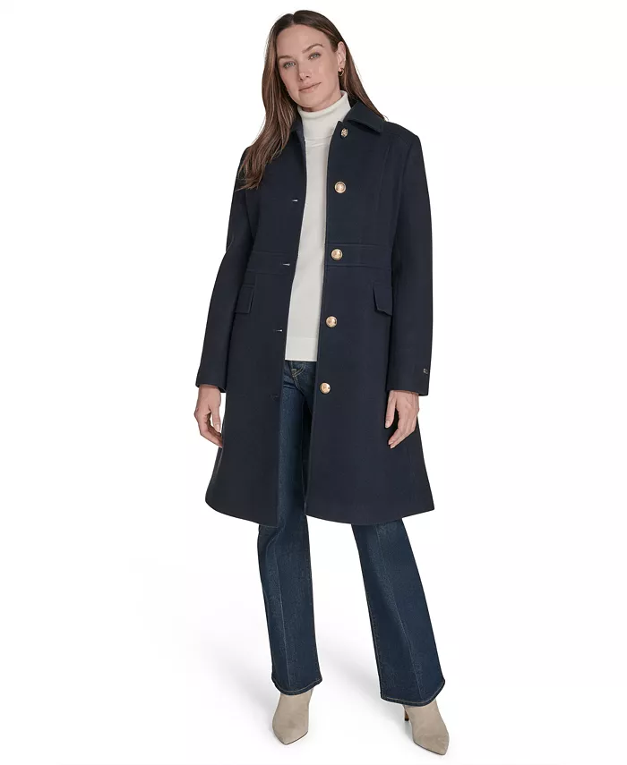 Women's Single-Breasted Coat - thumbnail 6