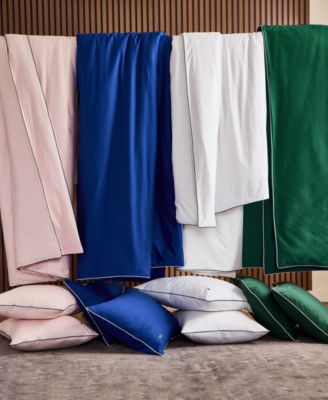 Tiebreak Cotton 3-Pc. Duvet Cover Set, Full/Queen