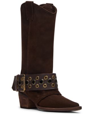 Steve Madden - Women's Ashwood Western Moto Boots