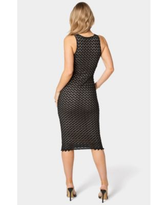 Women's Lace Racerback Midi Dress