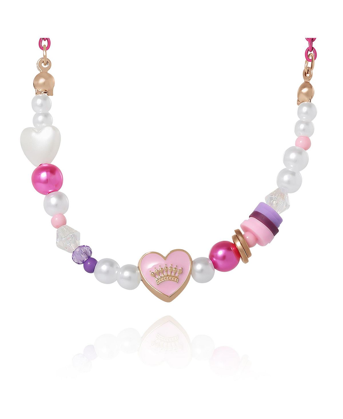 Juicy Couture Kids 15+2인치 비즈 목걸이