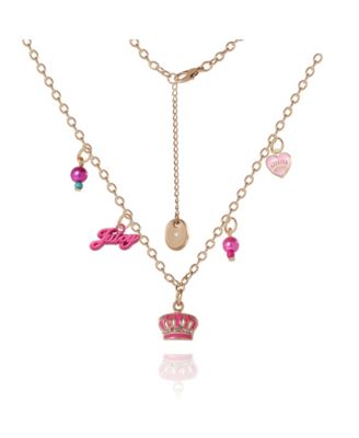 Juicy Couture Crown Juicy Charm Necklace