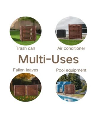 Outdoor AC Privacy Screen