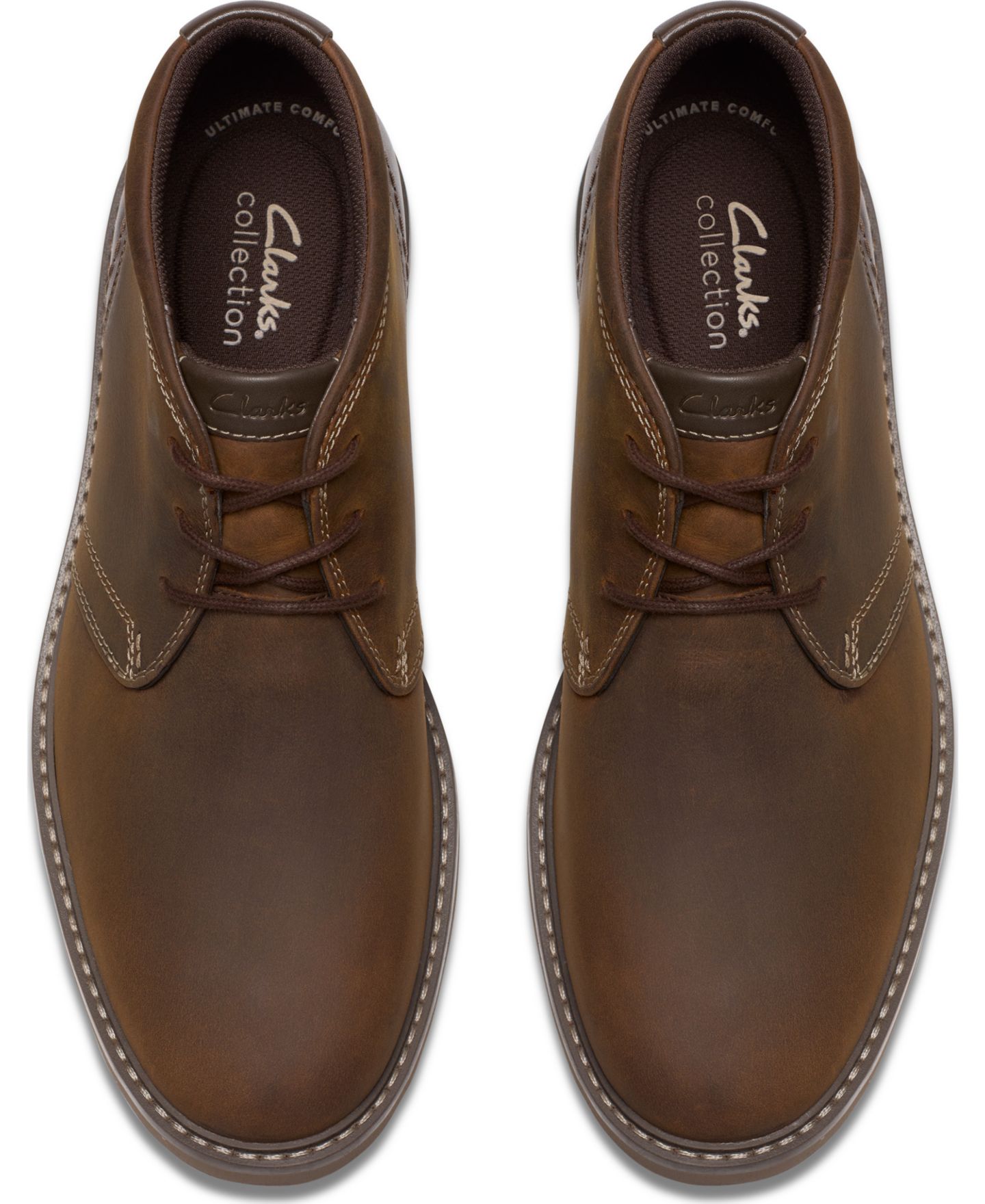 Мужские ботинки Clarks Collection Radcliff Mid, цвет: Кожаный — фото 5