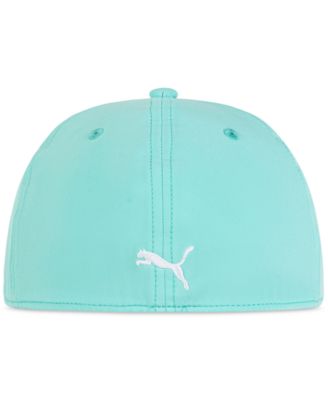 Men's Alloy Solid Color Cat Logo Stretch Fit Cap