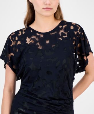 Women's Floral Lace Top