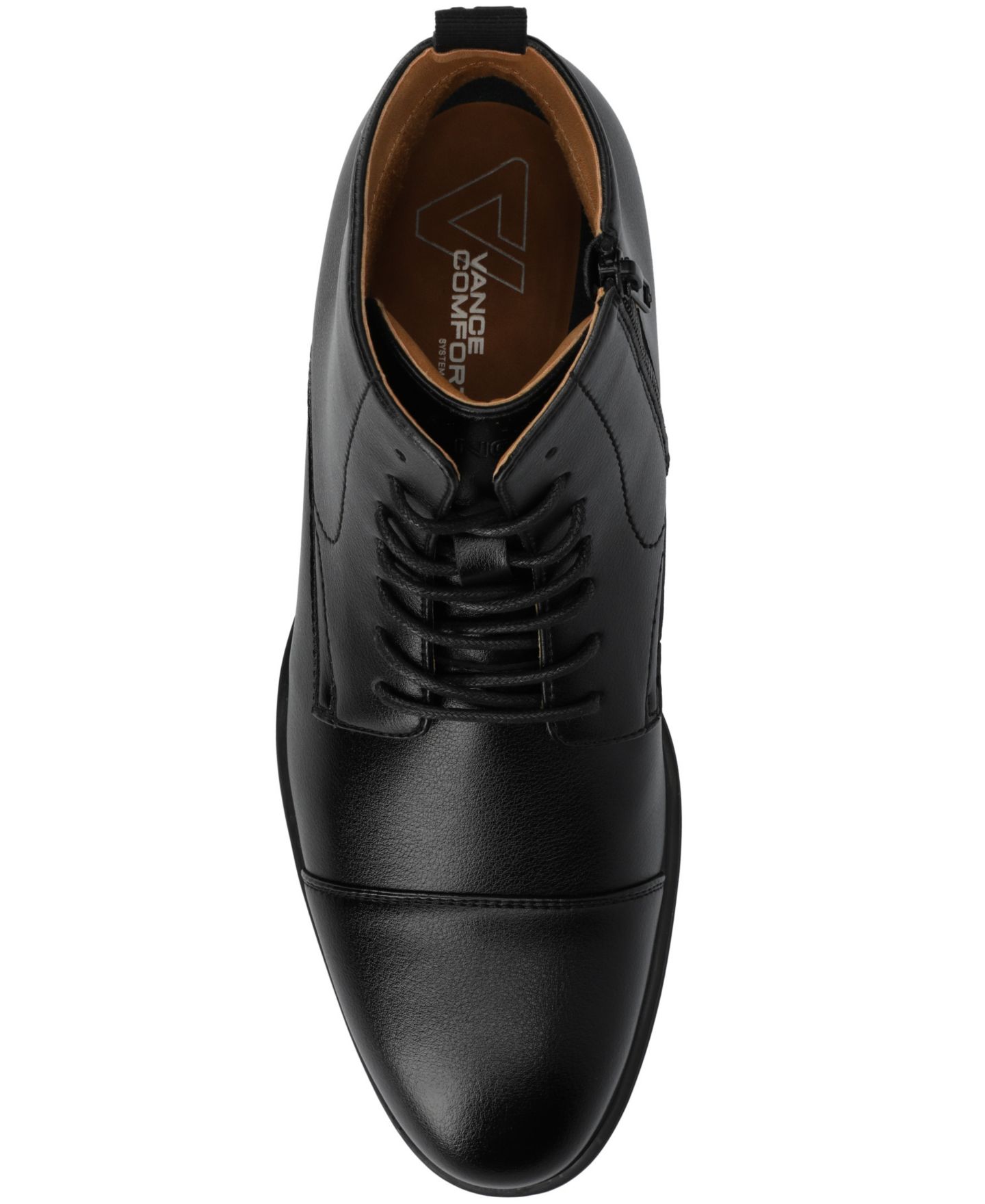 Мужские ботинки Vance Co. Blackwell Almond Toe Casual, цвет: Чёрный — фото 4