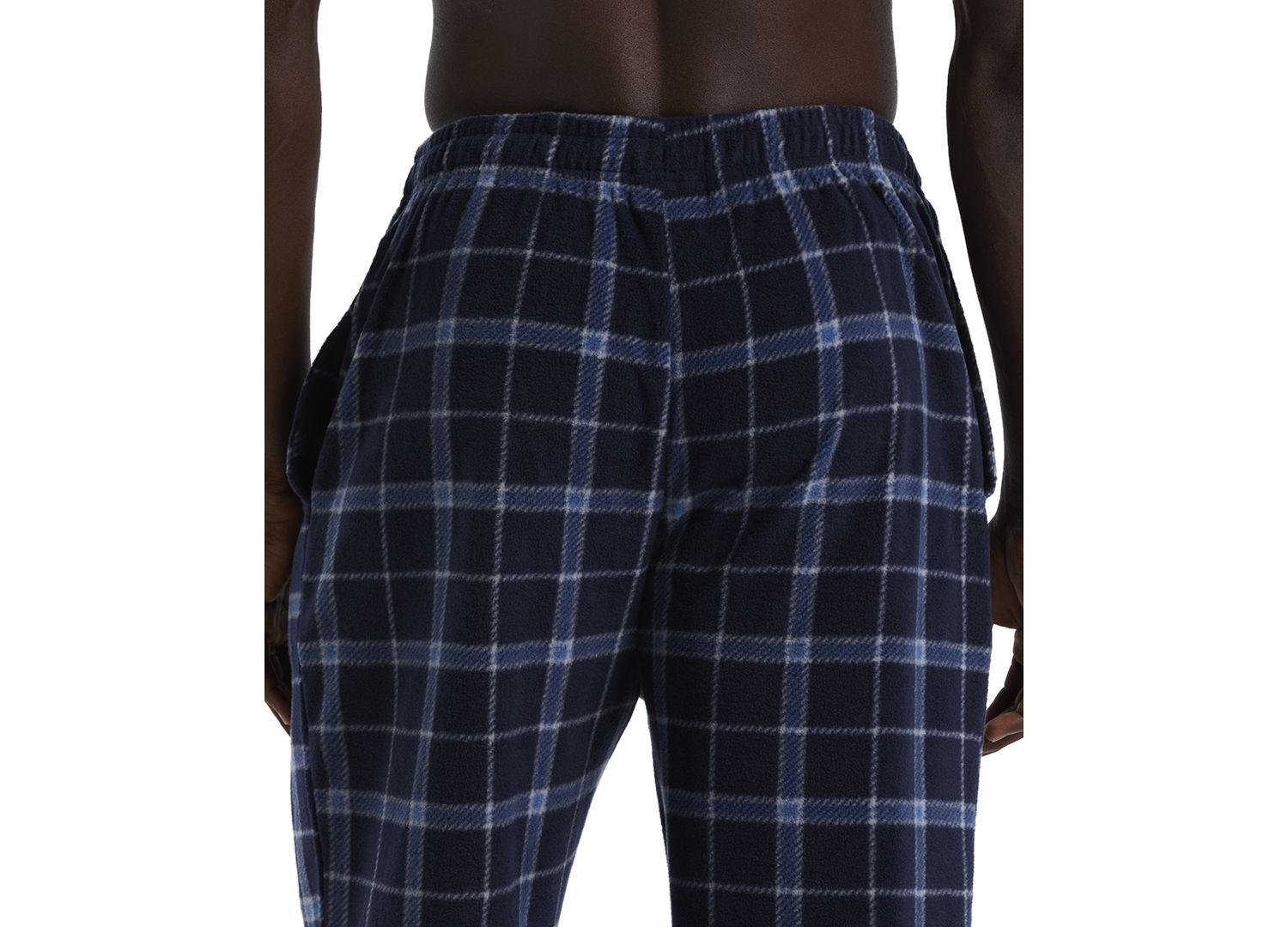 Men's Shirt & Plaid Pajama Set