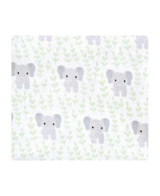 Unisex Cotton Flannel Swaddle & Cuddle Set