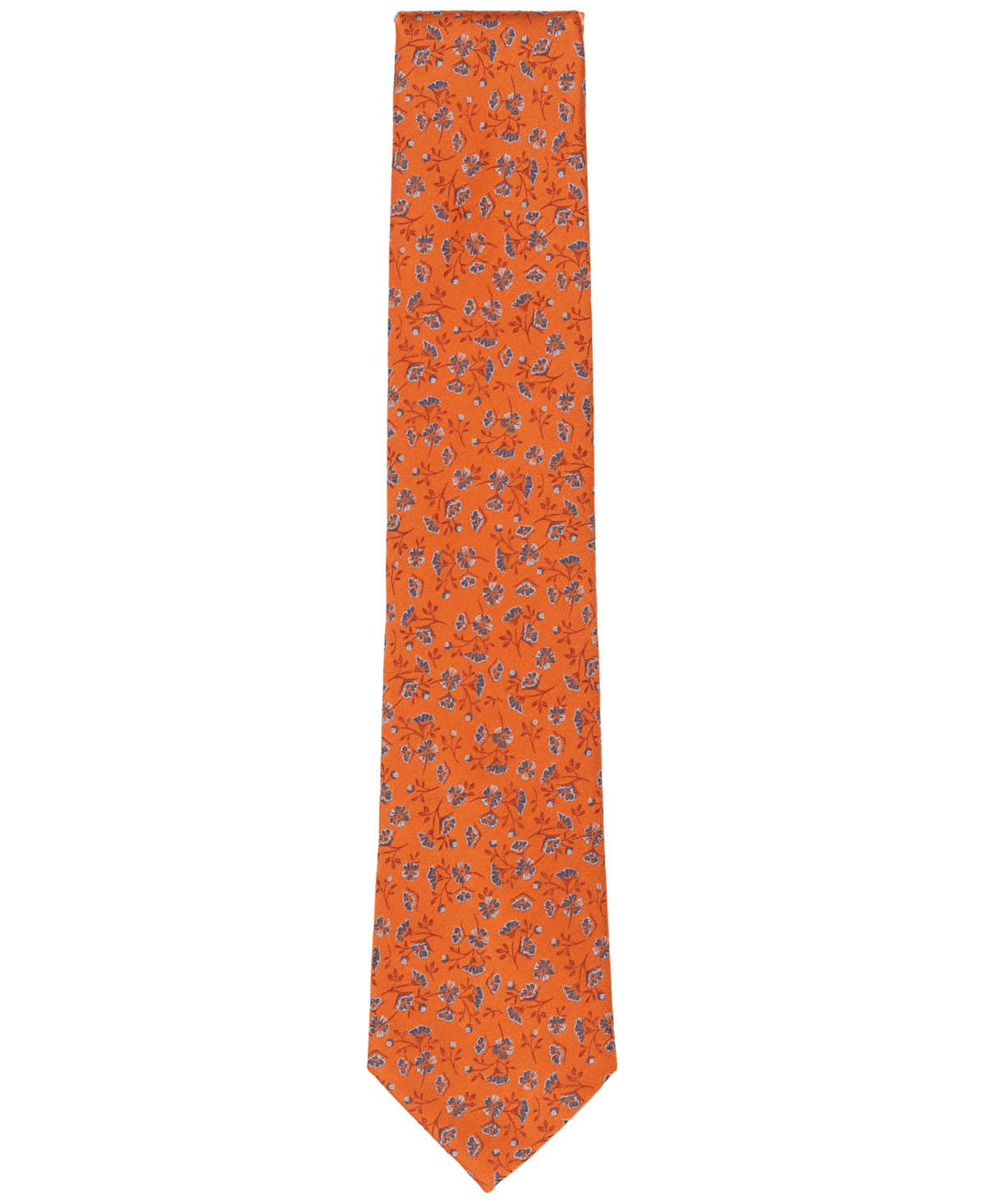 Michael Kors Men's Classic Beale Floral Tie In Orange