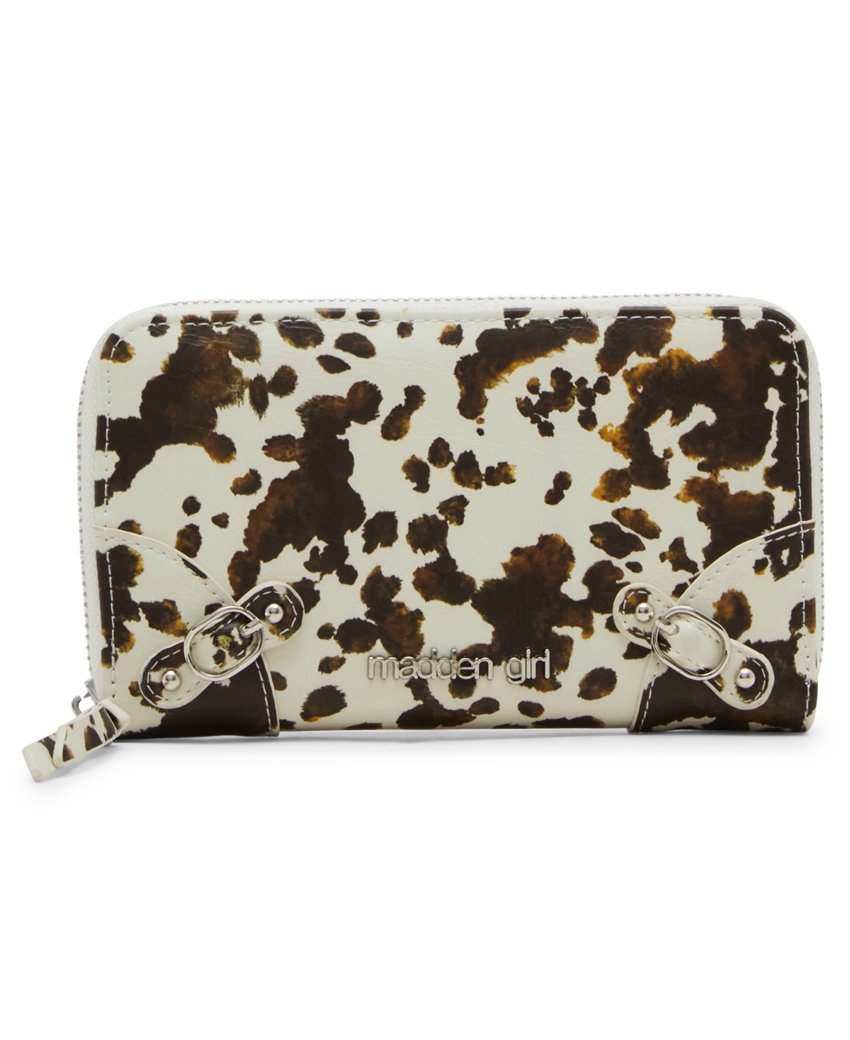 Madden Girl Nyra Polyurethane Zipper Wallet