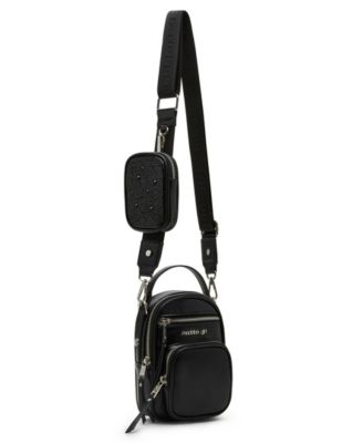 Blakec Crinkle Zipper Crossbody Bag