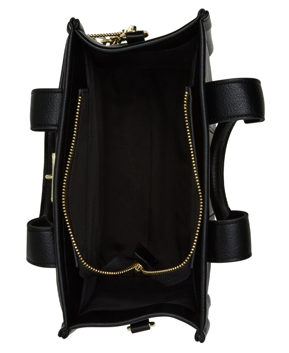 Madden Girl Imogenc Zipper Mid-size Tote Bag In Black
