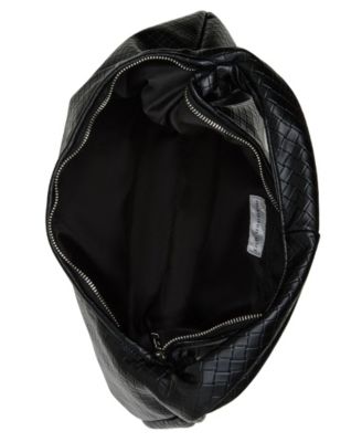 Jesinia Woven Zipper Hobo Bag