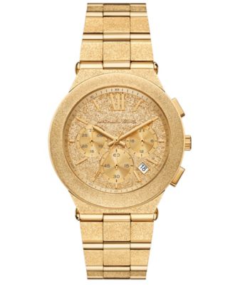 Michael Kors Women's Billie Chronograph Gold-Tone Stainless Steel