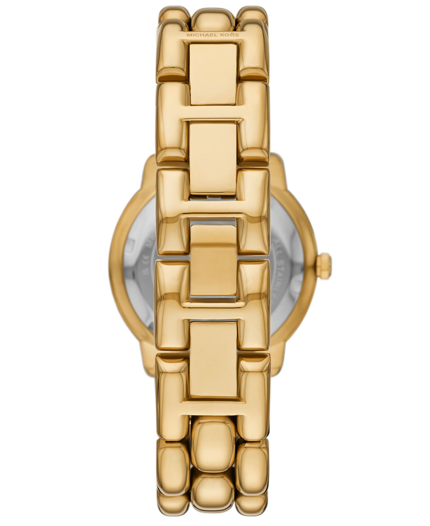 Женские часы Michael Kors Phoebe Three-Hand Gold-Tone Stainless Steel Watch, 36mm — фото 2