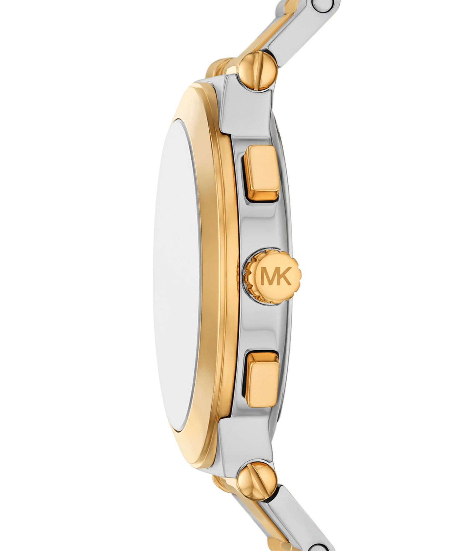 Мужские часы Michael Kors Billie Chronograph Two-Tone Stainless Steel, 44mm — фото 3