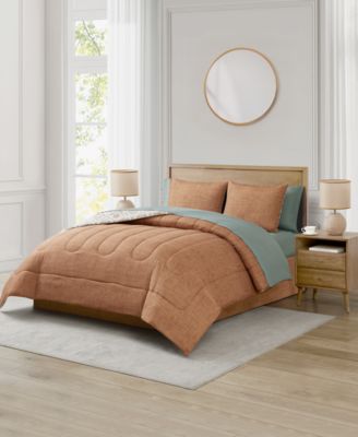 Hazel 8-Piece Reversible Comforter Sets