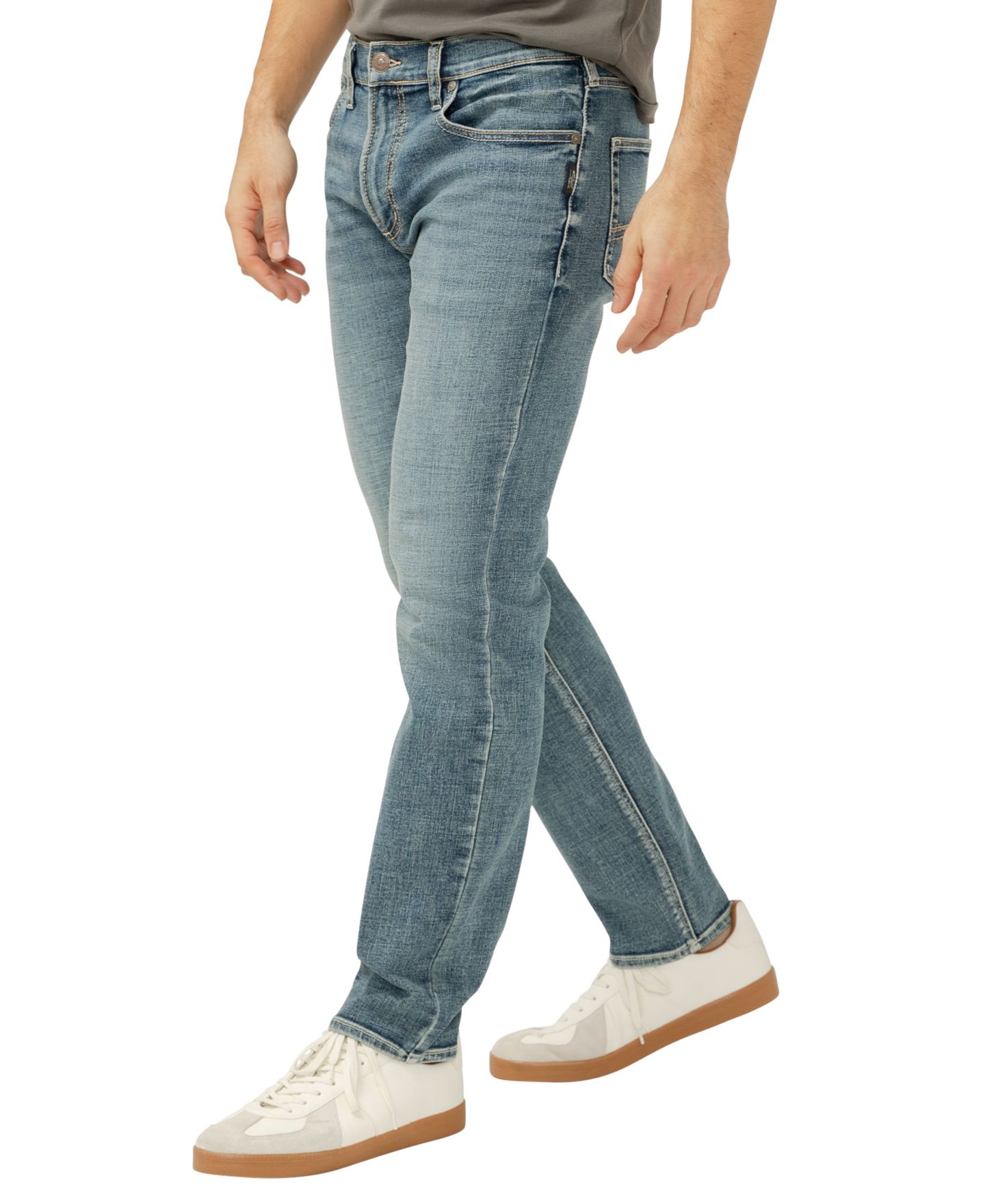 Мужские джинсы Silver Jeans Co. Konrad Slim Fit Slim Leg, цвет: Erie — фото 2