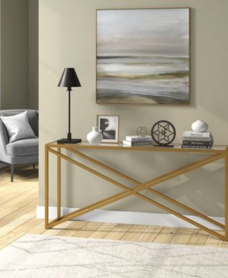 Clement 28" Metal Table Lamp with Metal Shade