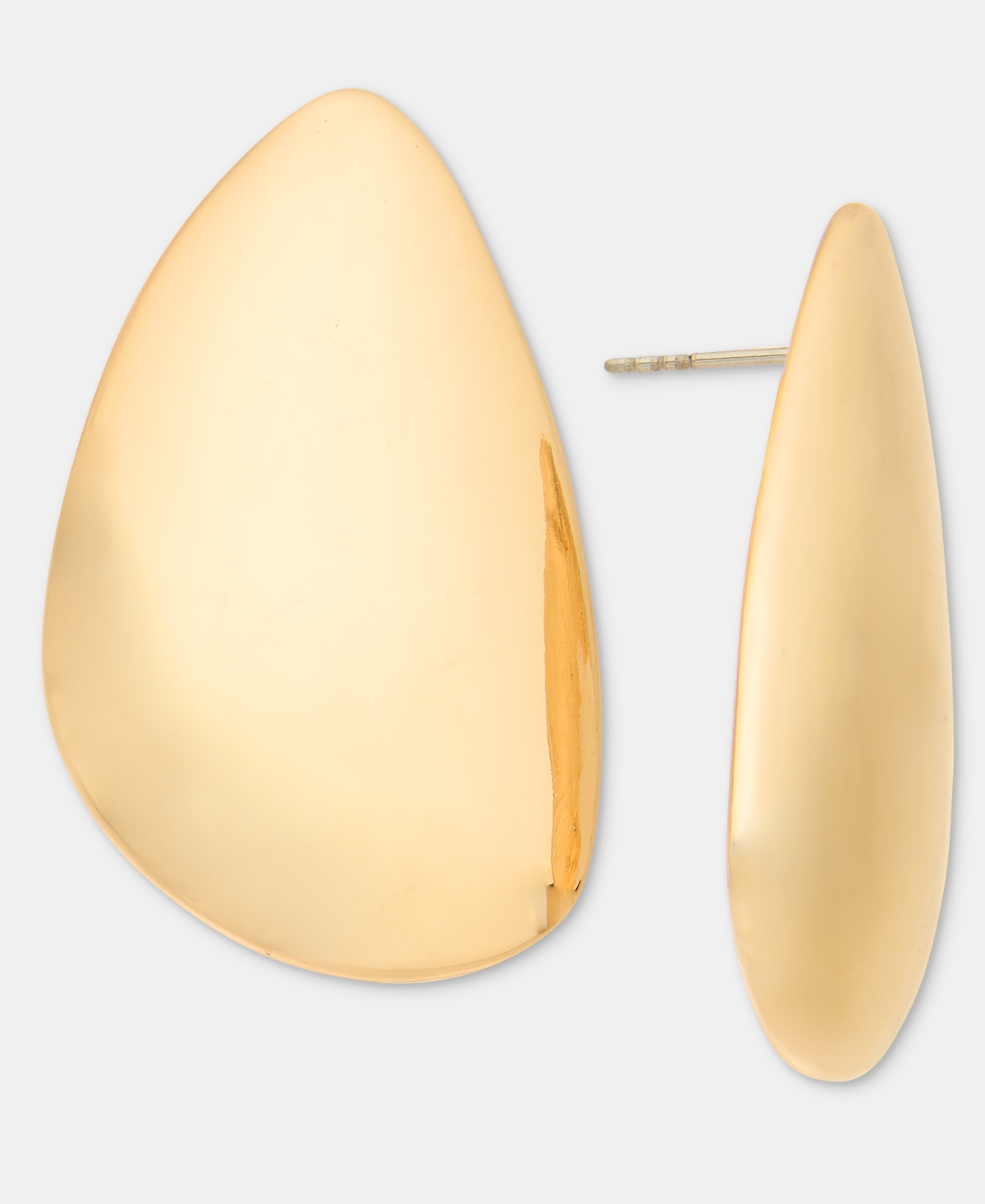 Inc International Concepts Teardrop Statement Stud Earrings, Macy's Exclusive In Gold