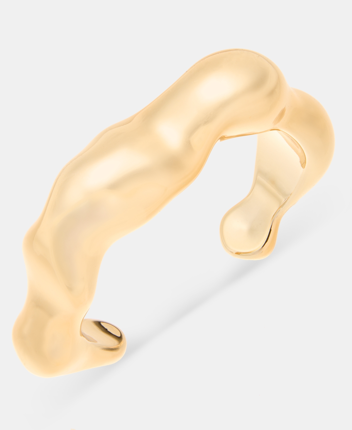 Inc International Concepts Sculpted Cuff Bracelet, Macy's Exclusive In Gold
