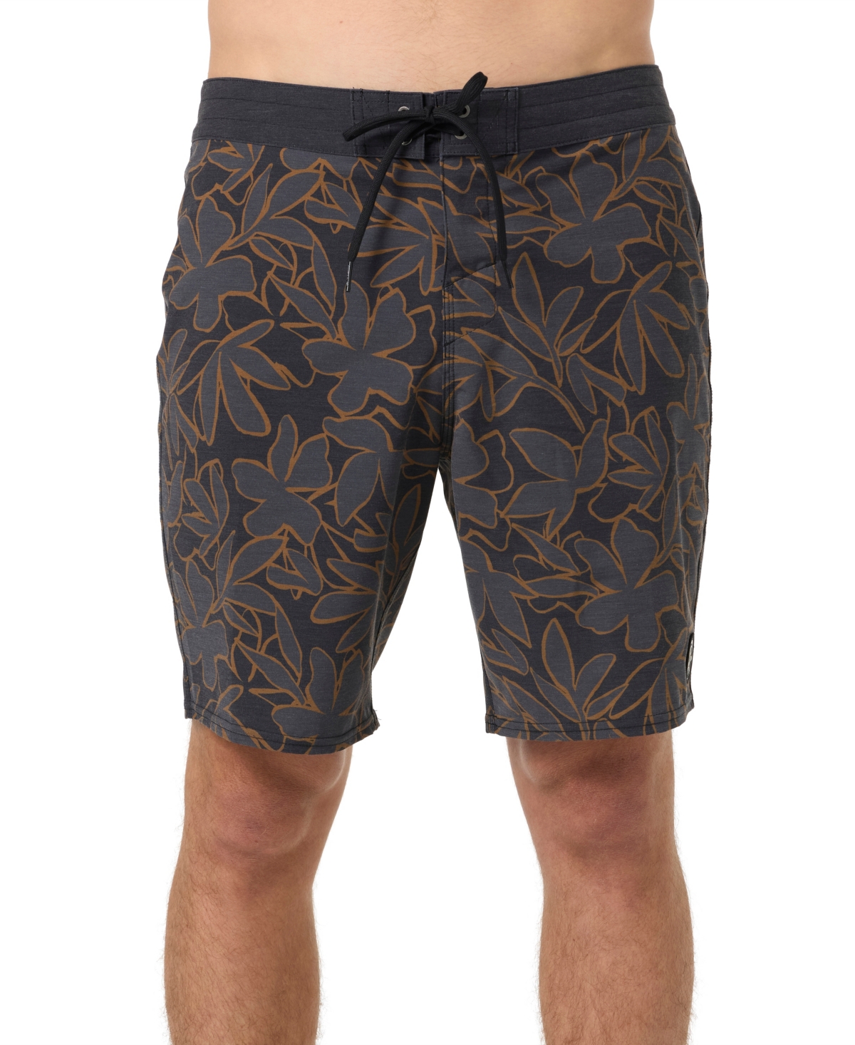 O'neill Men's Original Print Boardshorts In Gray