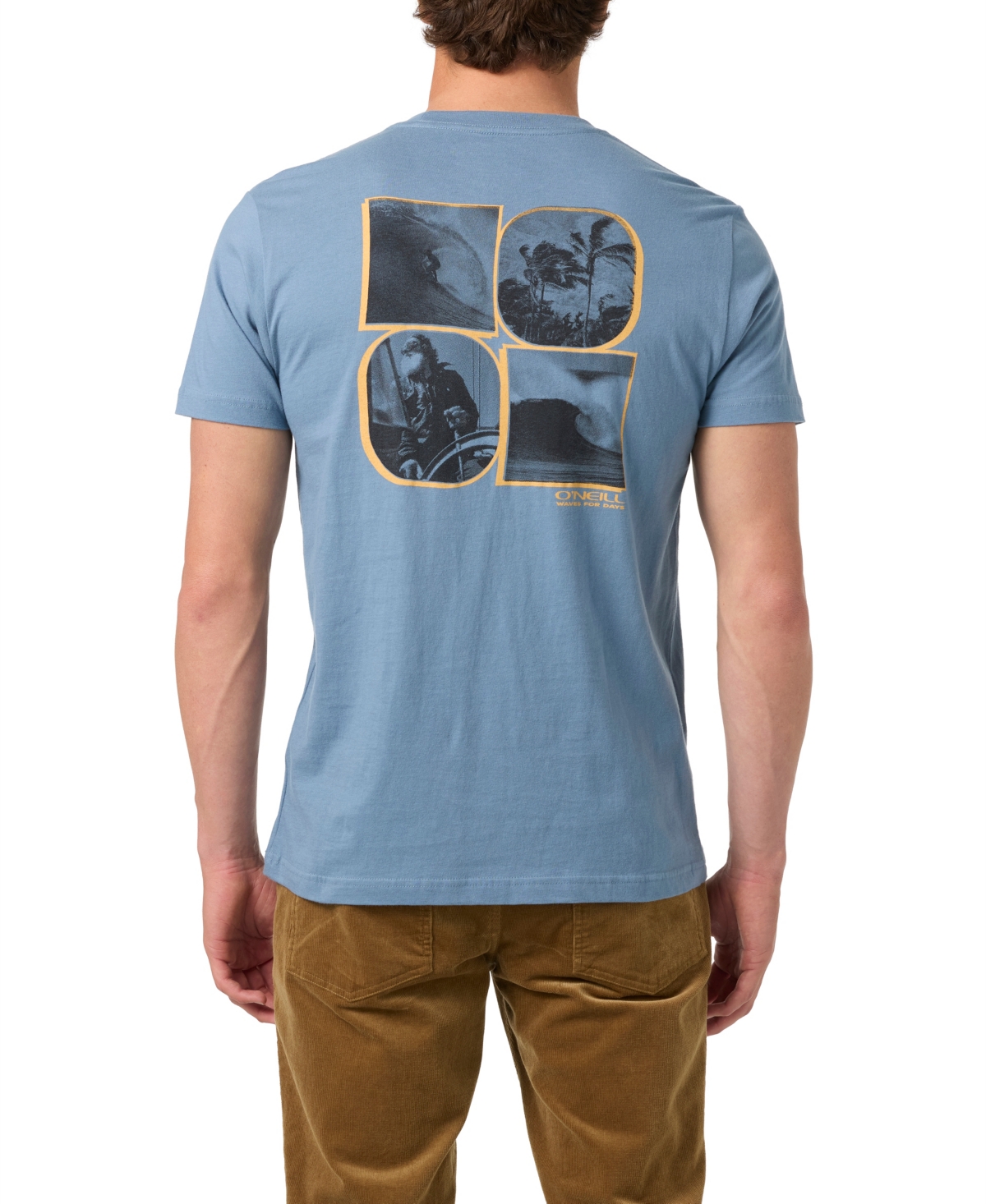 O'neill Men's The Captain T-shirt In Gray