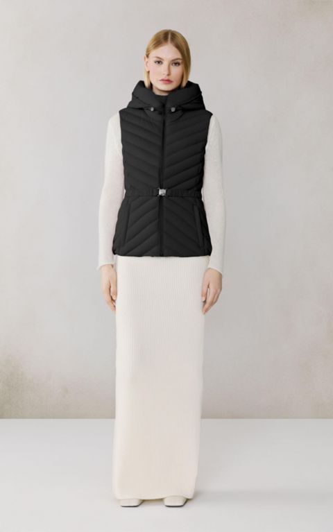 Женские жилеты Soia & Kyo Women's Estelle-Vest Stretch Down Belted Vest