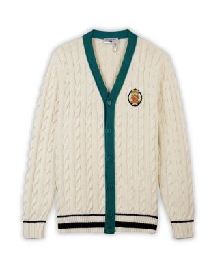 Men's Cable Knit Cardigan