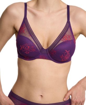 Women's Love Lace Full Coverage Plunge T-Shirt Bra