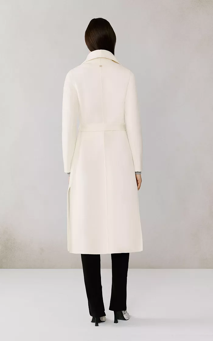 Women's Britta-U Double Face Wool Wrap Coat - thumbnail 9