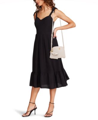 Dome Zip Top Detachable Card Case Crossbody Bag