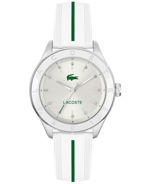 Женские часы Lacoste Billie White Silicone Strap Watch, 36mm