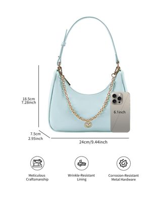 Chain Small Shoulder Bag Top Zip Victoria Hyde Nymans Garden