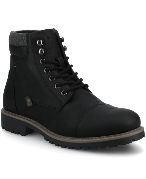Мужские ботинки Vance Co. Yukkon Round Toe, цвет: Чёрный