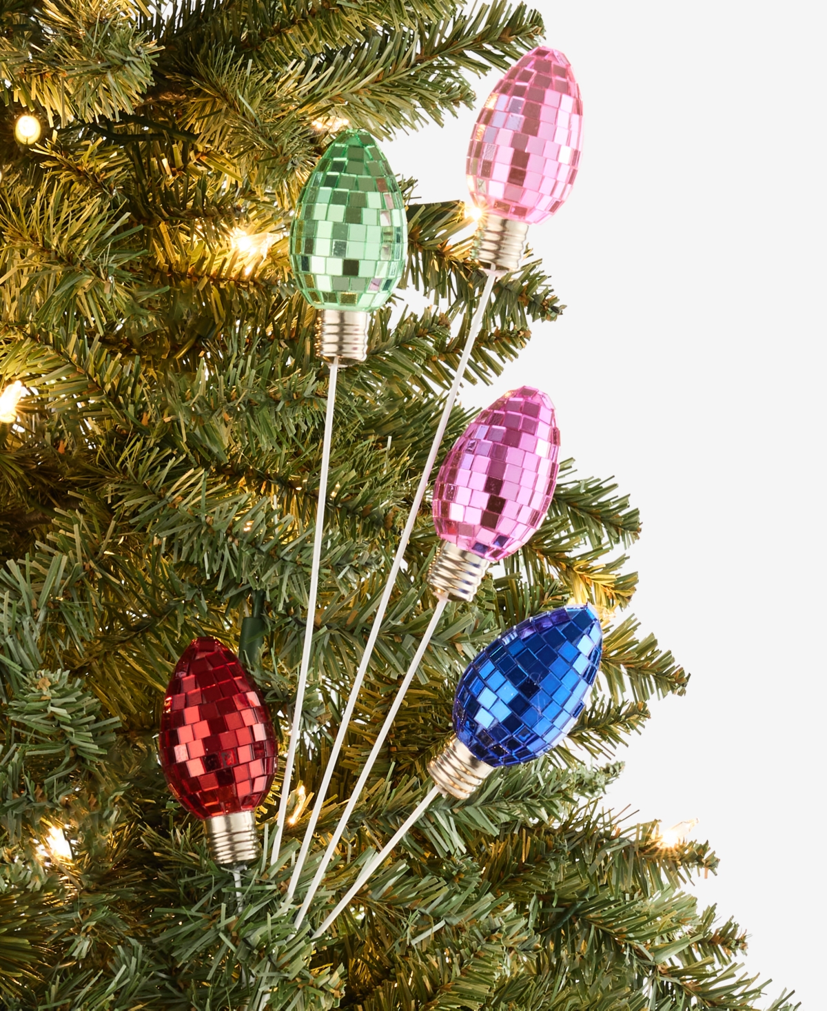 Holiday Lane Merry Magic Colored Lights Pick Ornament, Macy's Exclusive In Multi