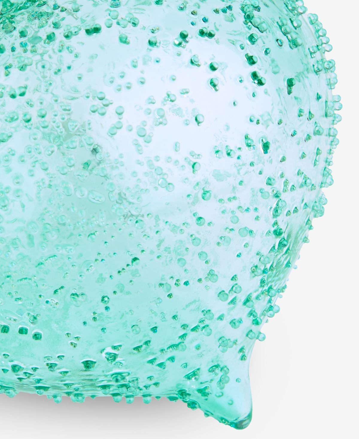 Holiday Lane Enchanted Emerald Green Dotted Onion Ornament, Macy's Exclusive In Blue