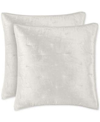 Hotel Collection - Velvet Quilted 2-Pc. Sham Set, Euro