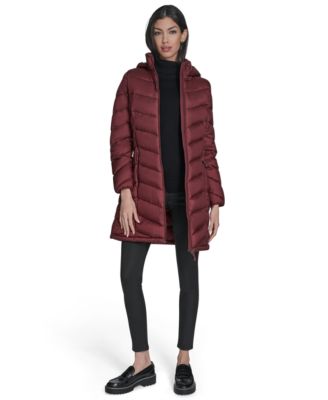 Women's Packable Hooded Puffer Coat, Created for Macy's