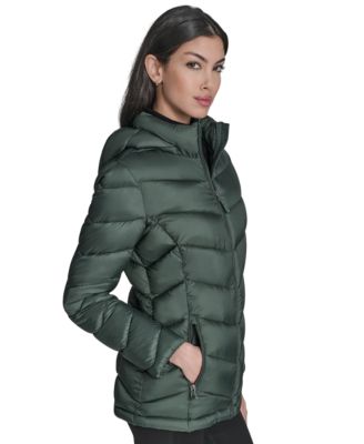 Women's Packable Hooded Puffer Coat, Created for Macy's