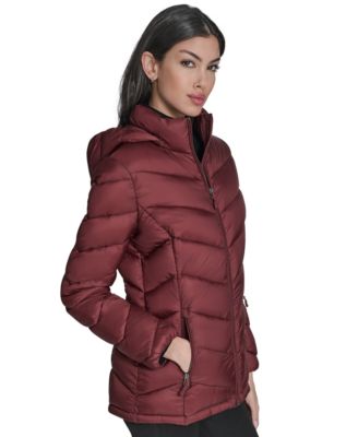 Women's Packable Hooded Puffer Coat