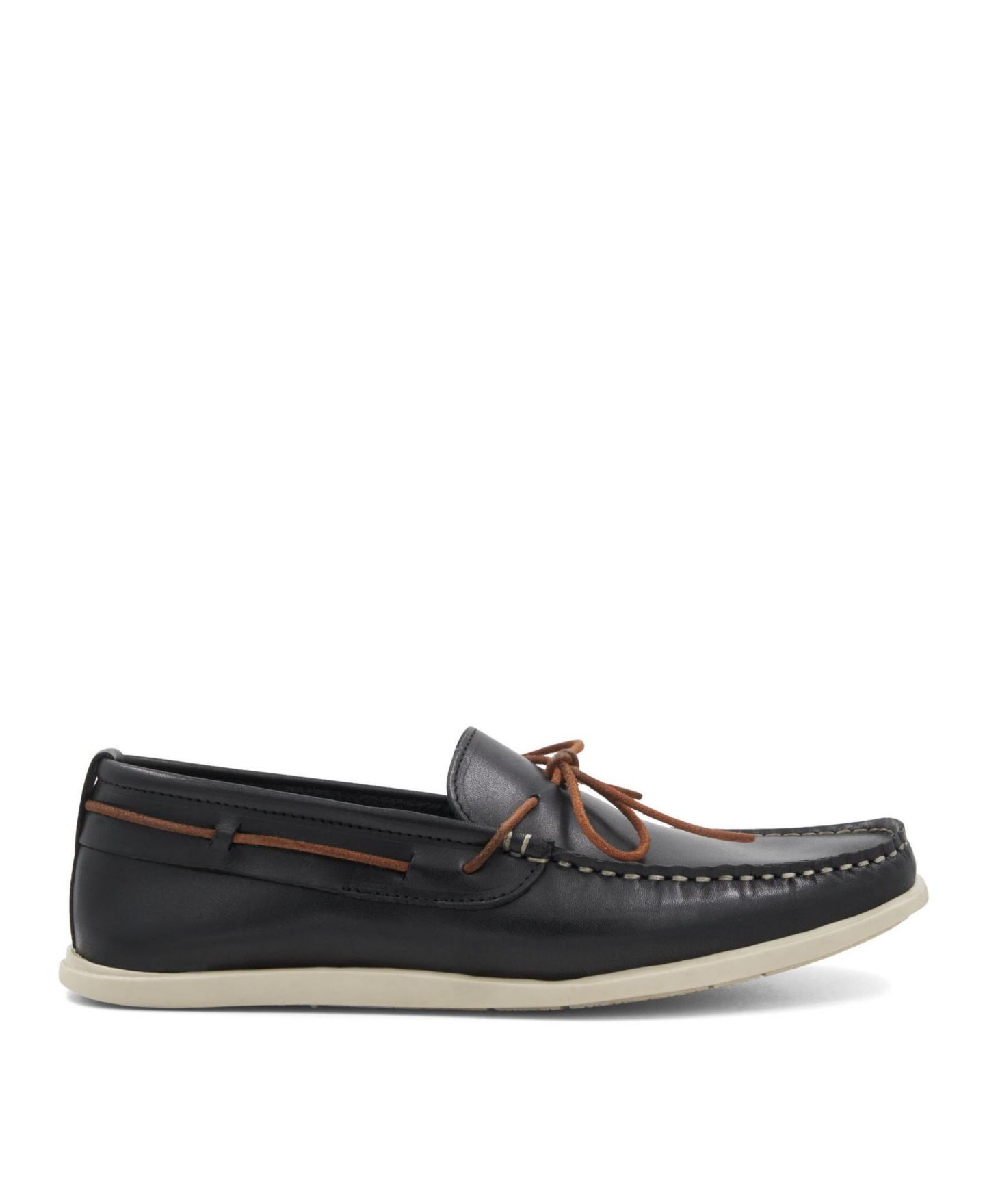 Обувь M Line By Bruno Magli Men's Starboard Moc Toe Boat Shoe, цвет: Чёрный — фото 2