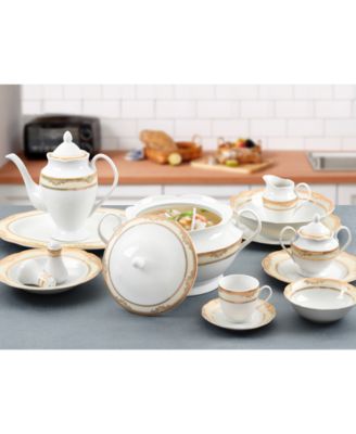 Isabella Porcelain Tureen with Lid