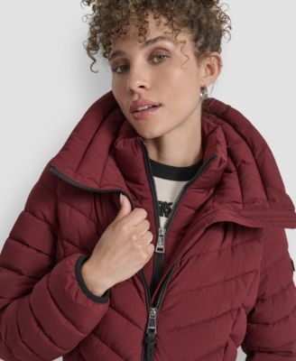 Women's Bibbed Packable Puffer Coat