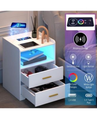 Vanity Makeup Desk with Mirror and Lights