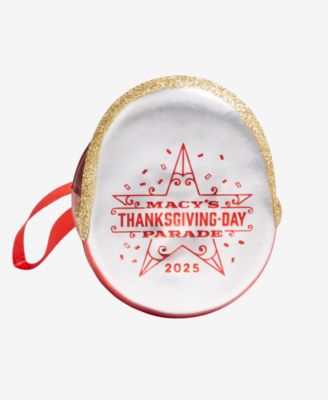 Thanksgiving Day Parade 2025 Glass Hat Ornament, Macy's Exclusive