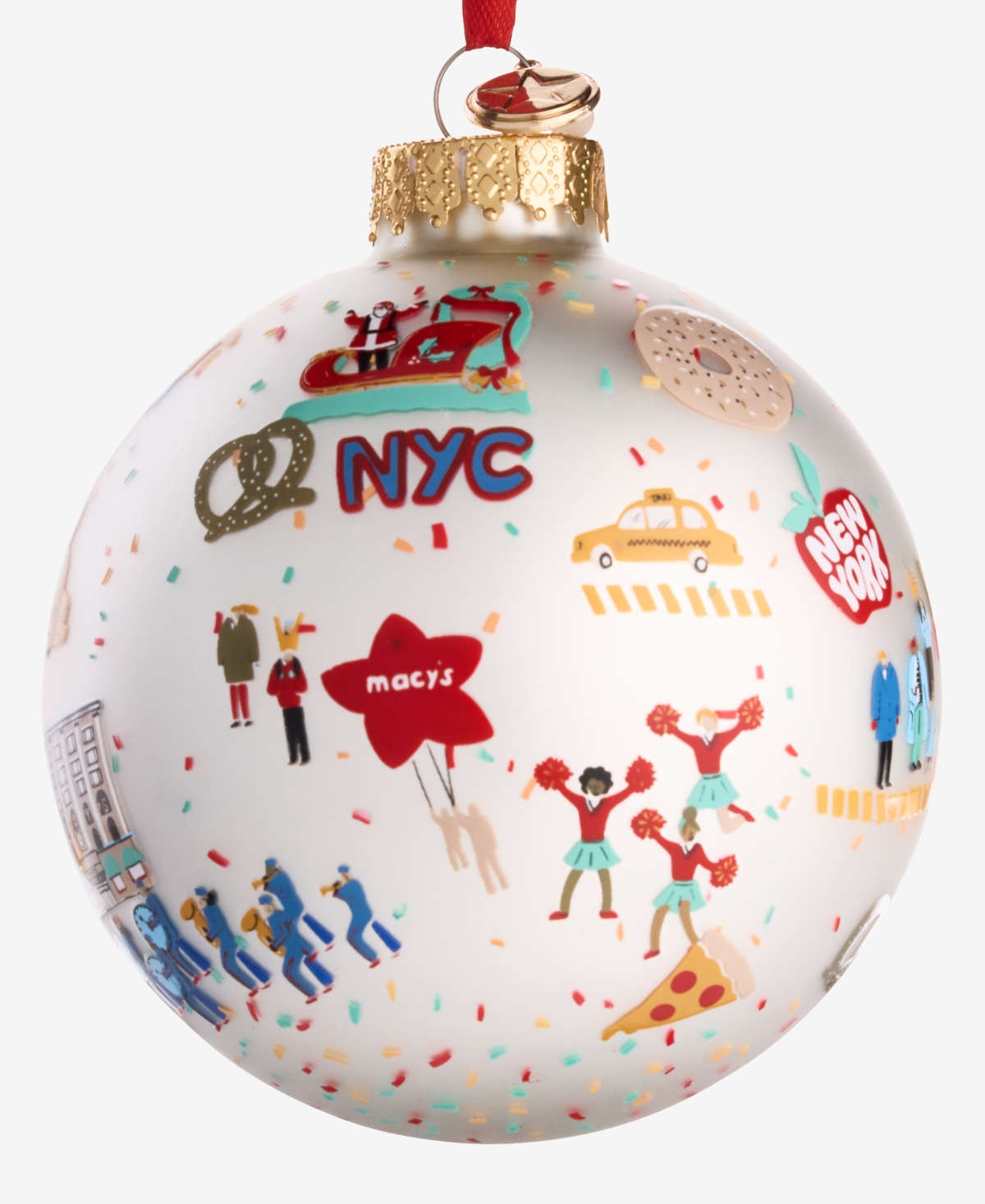 Macy's Thanksgiving Day Parade Glass Ball Ornament,  Exclusive In Multi