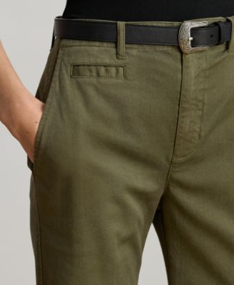 Women's Stretch Cotton Chino Flare Pants